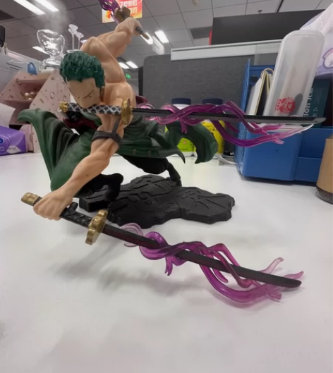 海贼王手办索隆三千世界阿修罗POP三刀流动...