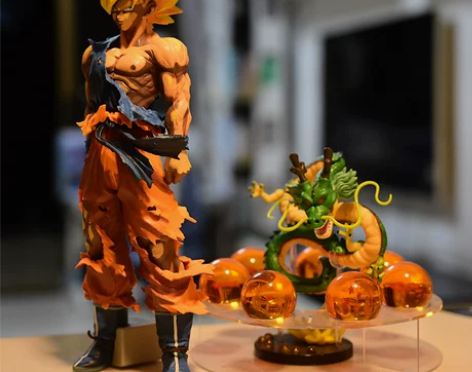 爆款漫画色孙悟空龙珠手办模型摆件卡卡罗特动...