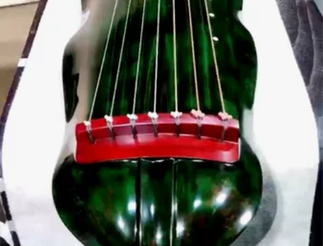 精品收藏款演奏级稀少大蕉叶式古琴，原价28...