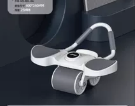 李宁健腹轮自动回弹腹肌轮男士家用健身新款肘...