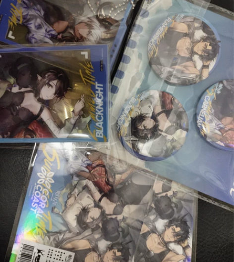 出 明日方舟 度假时光特典 卡涅利安炎客夜...