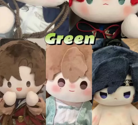 代号鸢40cm坐姿体五款超级可爱陪睡大娃娃...