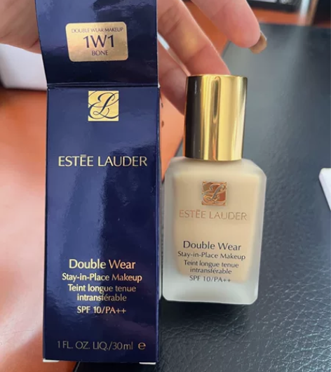 雅诗兰黛DW粉底液1w1，色号不合适！就试...