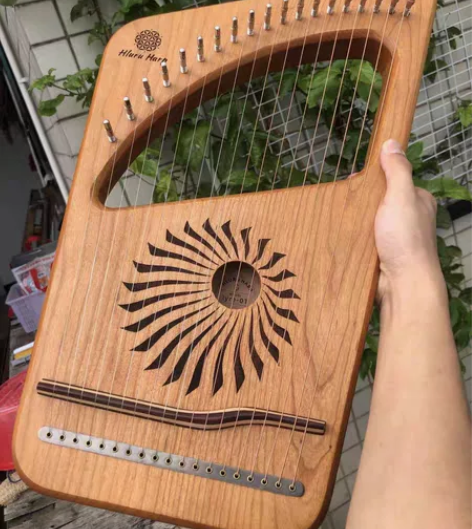 全新正品鲁儒莱雅琴7弦19弦里拉琴里琴小竖...