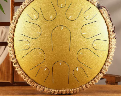 鲁儒空灵鼓儿童乐器空色音琴手碟正品莲花鼔初...