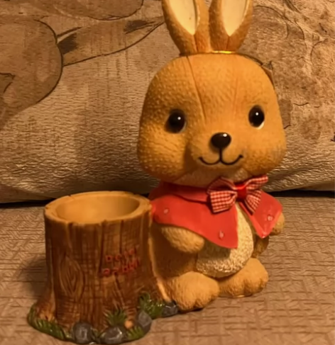 可爱彼得兔笔筒存钱罐，学生房间桌面摆件，礼...