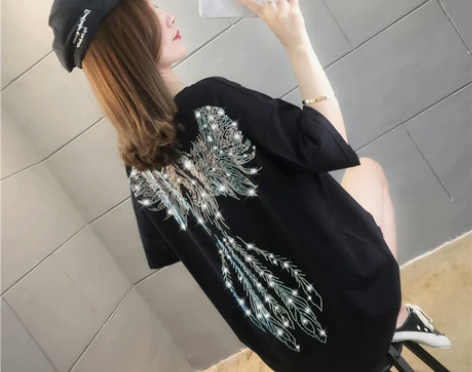 【潮酷价】大码女装夏装2020新款欧货重工...