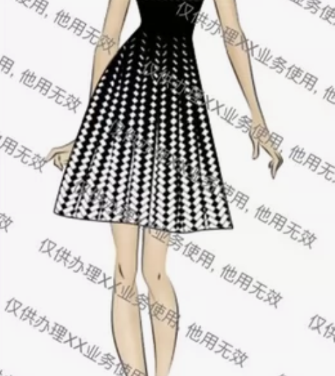 服装设计效果图｜平面款式图代画｜设计制作工...