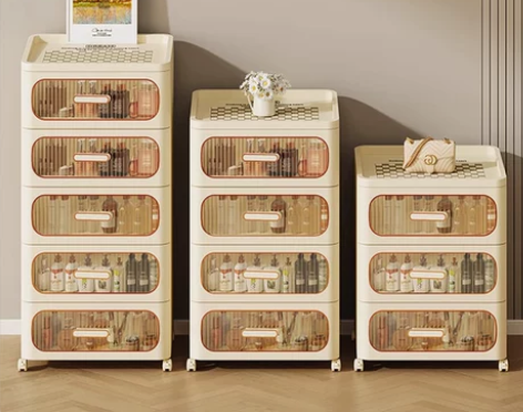 收纳箱 日本进口无印免安装儿童收纳衣柜家用...