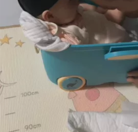 全新 包邮佳帮手大象儿童玩具收纳箱家用储物...