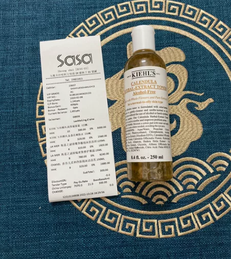 个人闲置科·颜氏金盏花爽肤水250ml  ...