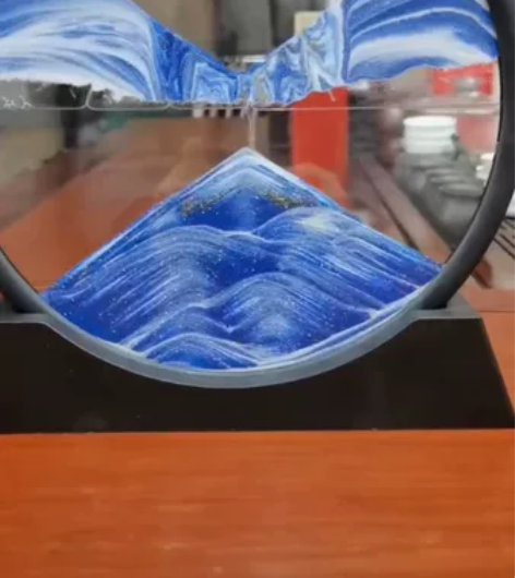 7寸12寸轻奢3D流沙画摆件创意礼品生日解...