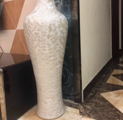 景德镇陶瓷落地大花瓶结晶釉客厅摆件酒店大厅...