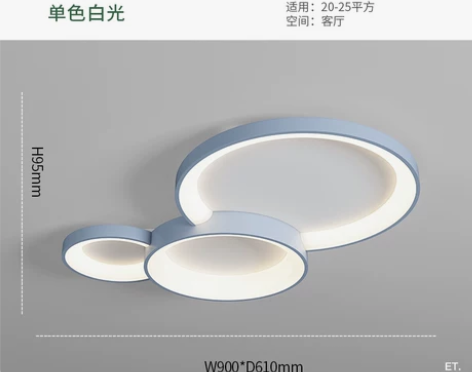 LED吸顶灯简约现代客厅灯圆形2023新款...