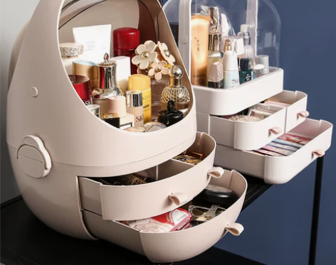【开工价】网红化妆品收纳盒桌面欧式家用整理...