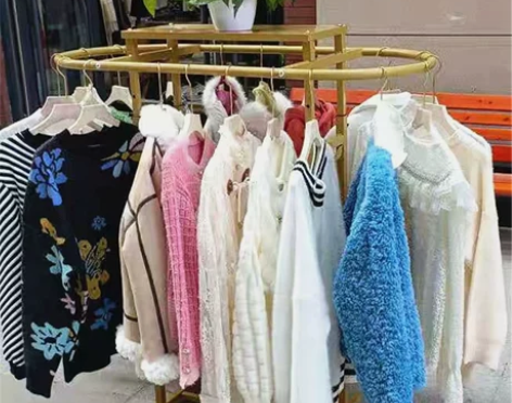 铁艺服装店展示架落地式童装装饰货架椭圆形女...