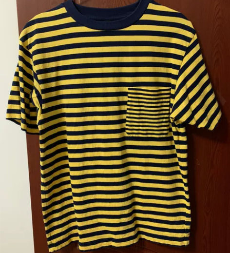 优衣库条纹T 男款S 165/84A 几乎...