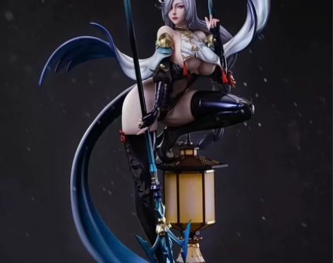 原神申鹤手办八重神子雷电将军可爱可莉神里绫...