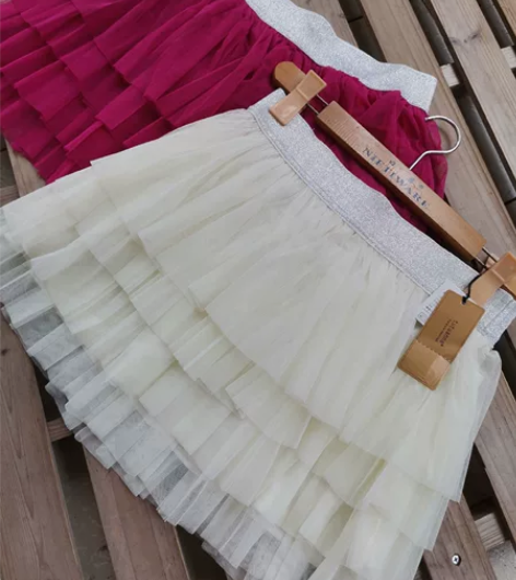 全新品牌高腰显瘦纱裙秋冬季蓬蓬裙仙女短裙半...