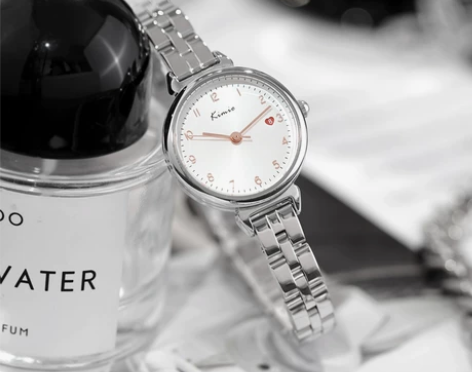 金米欧手表女轻奢女款法国小众职场女士女表高...