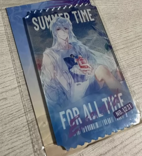 时空中的绘旅人湛蓝海岛系列亚克力票根叶瑄 ...