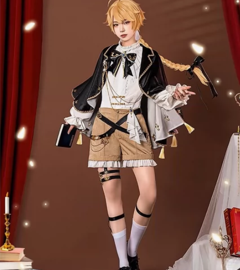 【现货出租】原神空cos 同人礼服 初兽猫...