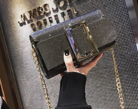 时尚名媛小包包女2018新款潮韩版 百搭斜...