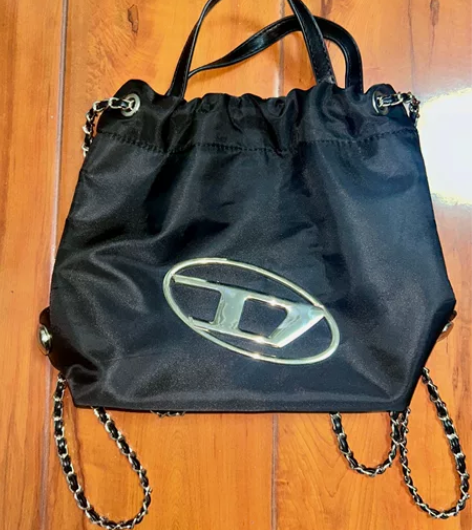 迪塞尔双肩小号包包 可以手拎 牛津尼龙布料...