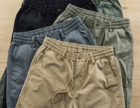 新款工装裤男休闲裤束脚裤九分裤运动裤胖子户...