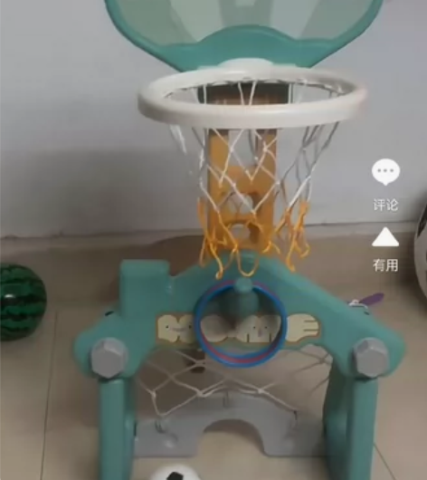 儿童篮球架室内可升降宝宝1-2-3-6周岁...