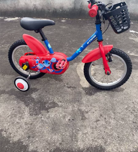 迪卡侬自行车，儿童自行车14寸，店里650...