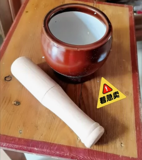 【老式陶瓷蒜臼子9.99包邮】新款捣蒜器创...
