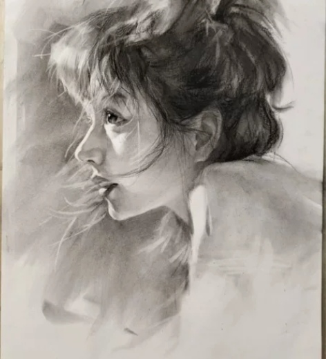 彩铅画像定制素描人像手绘人像人物肖像画真人...