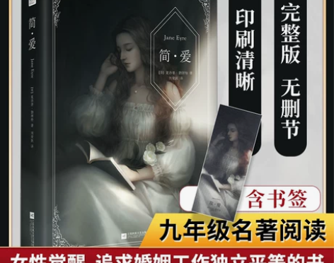 简爱书籍正版 原著中文译本初中生九年级世界...