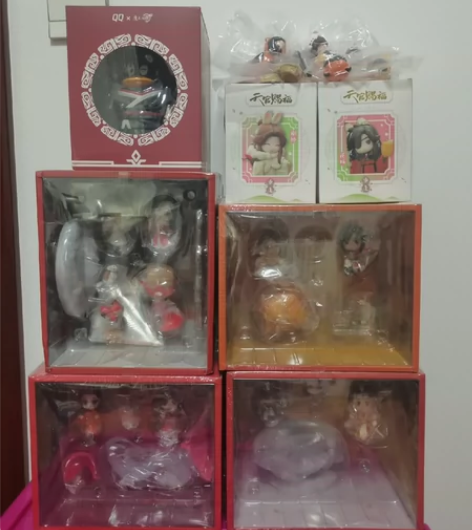 出一些魔道祖师、天官赐福的手办+盒蛋，价格...