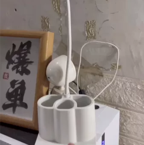 闲置台灯 小夜灯 三色变光 usb接口插电...