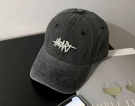 金，男女同款复古棒球帽刺绣加大加深宽帽檐鸭...