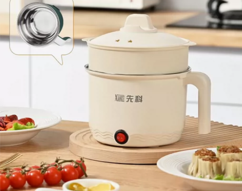 电煮锅多功能锅家用小锅学生宿舍煮面电热火锅...