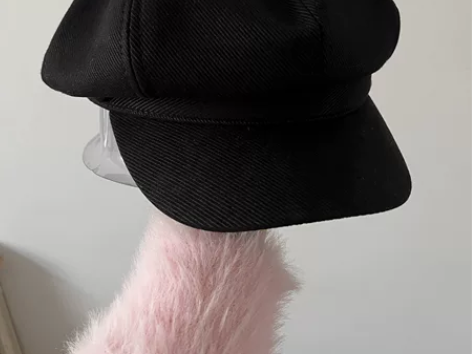 发财宅女同款八角帽子女百搭复古日系报童帽大...