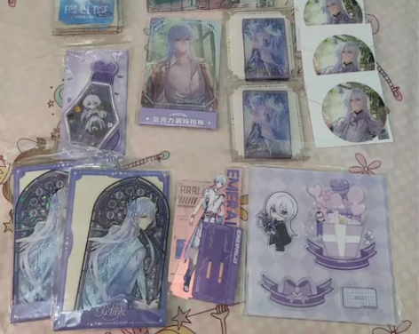 叶瑄亚克力 湛蓝海岛亚克力票根 5 潮玩暗...
