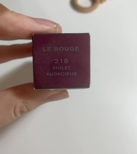 纪梵希小羊皮218 偏紫色 一次都没用过 ...