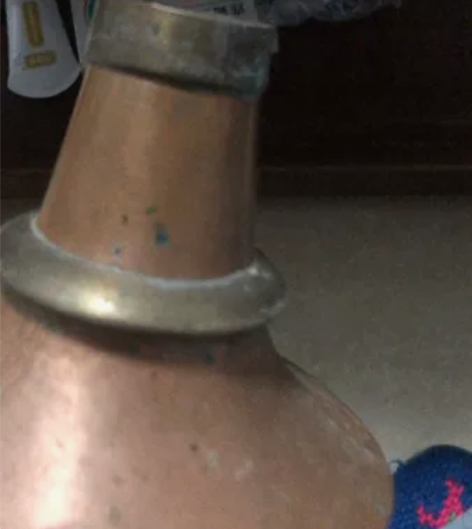 民族乐器唢呐碗口纯手工打造紫铜材质就这一个...