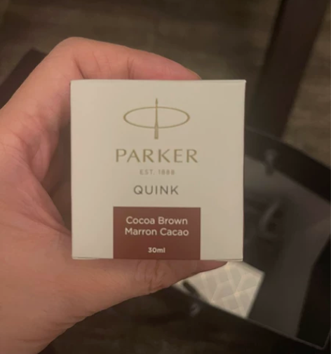 派克墨水 棕色1瓶 派克专柜消费很多积分兑...
