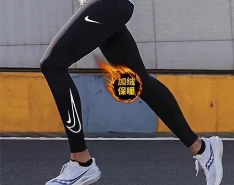 高弹训练九分紧身裤田径运动透气篮球速干裤跑...