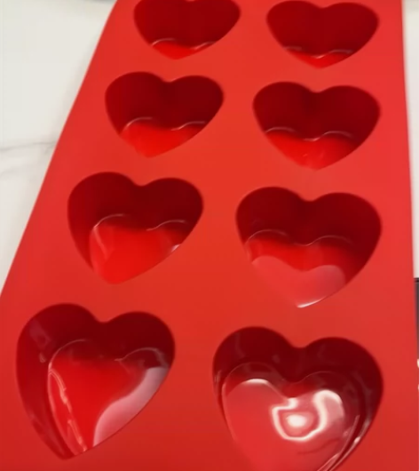 全新未使用LEKUE乐葵蛋糕慕斯爱心形多连...