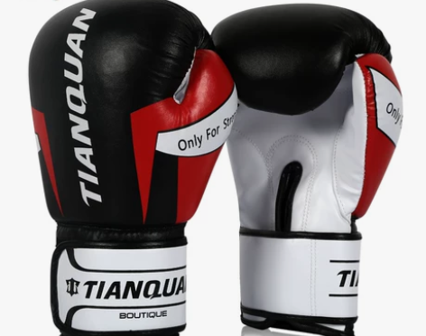 天拳成人拳击手套儿童手套散打拳套男女训练沙...