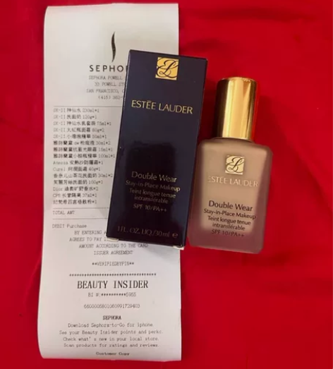 闲置出雅诗兰黛粉底液30ml-dw/1w1...