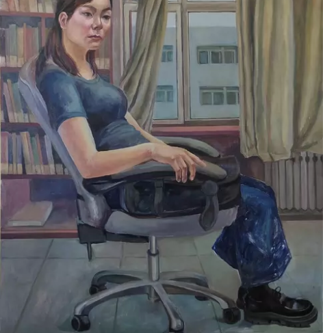 油画人物创作 80×100cm 可代画¥5...