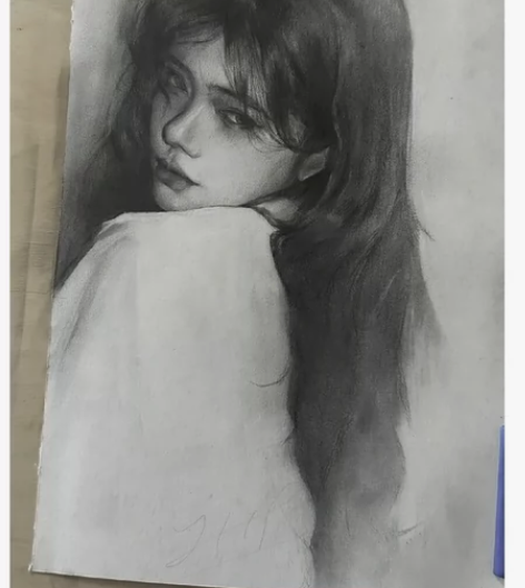 素描画像彩铅人物头像定制水彩肖像画代画真人...