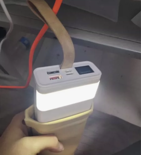 充电宝，手电筒照明，质量很好，南极人品牌，...